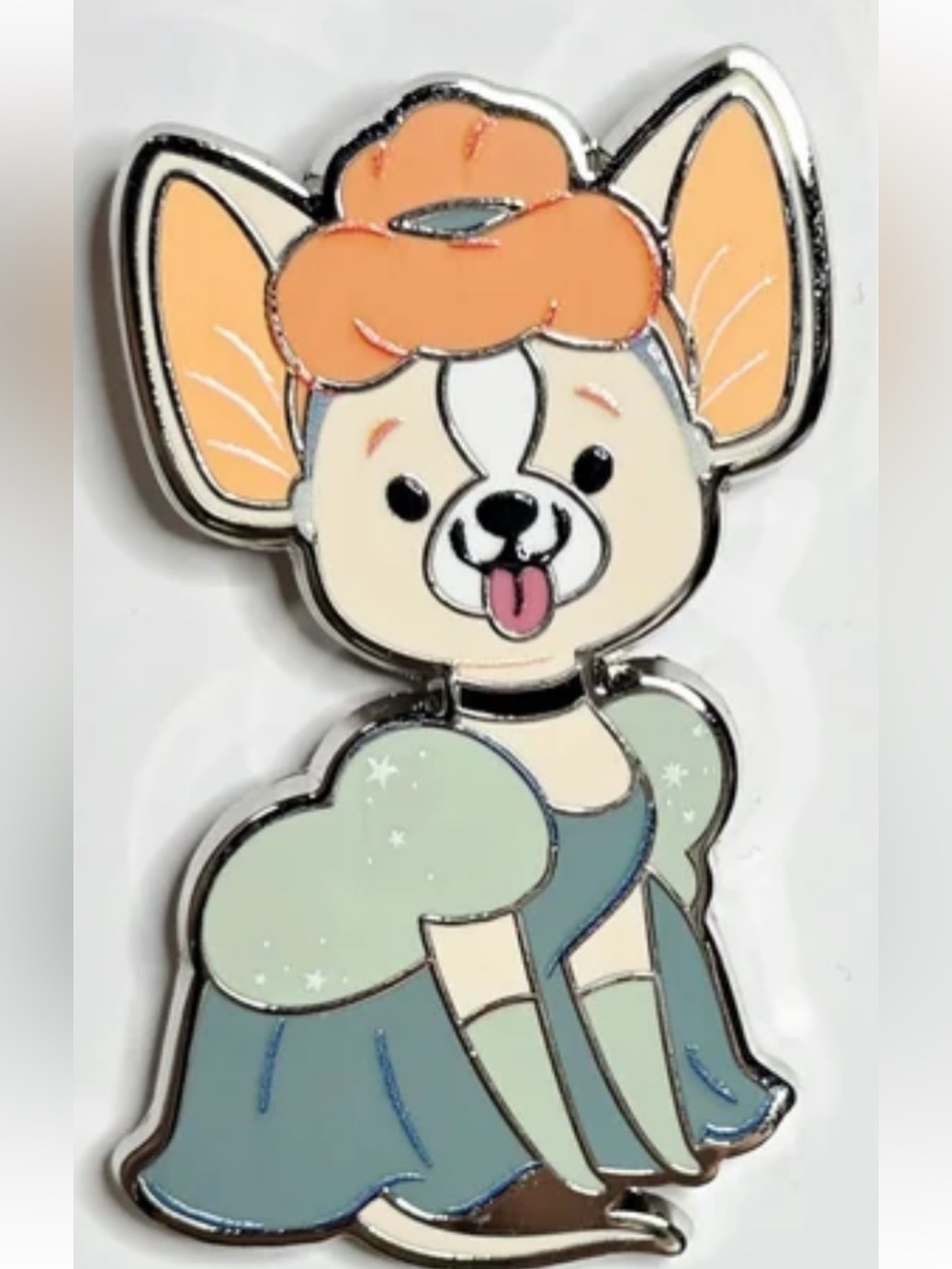 Disney Chihuahua Dressed as Cinderella enamel pin 2026 halloween limited release